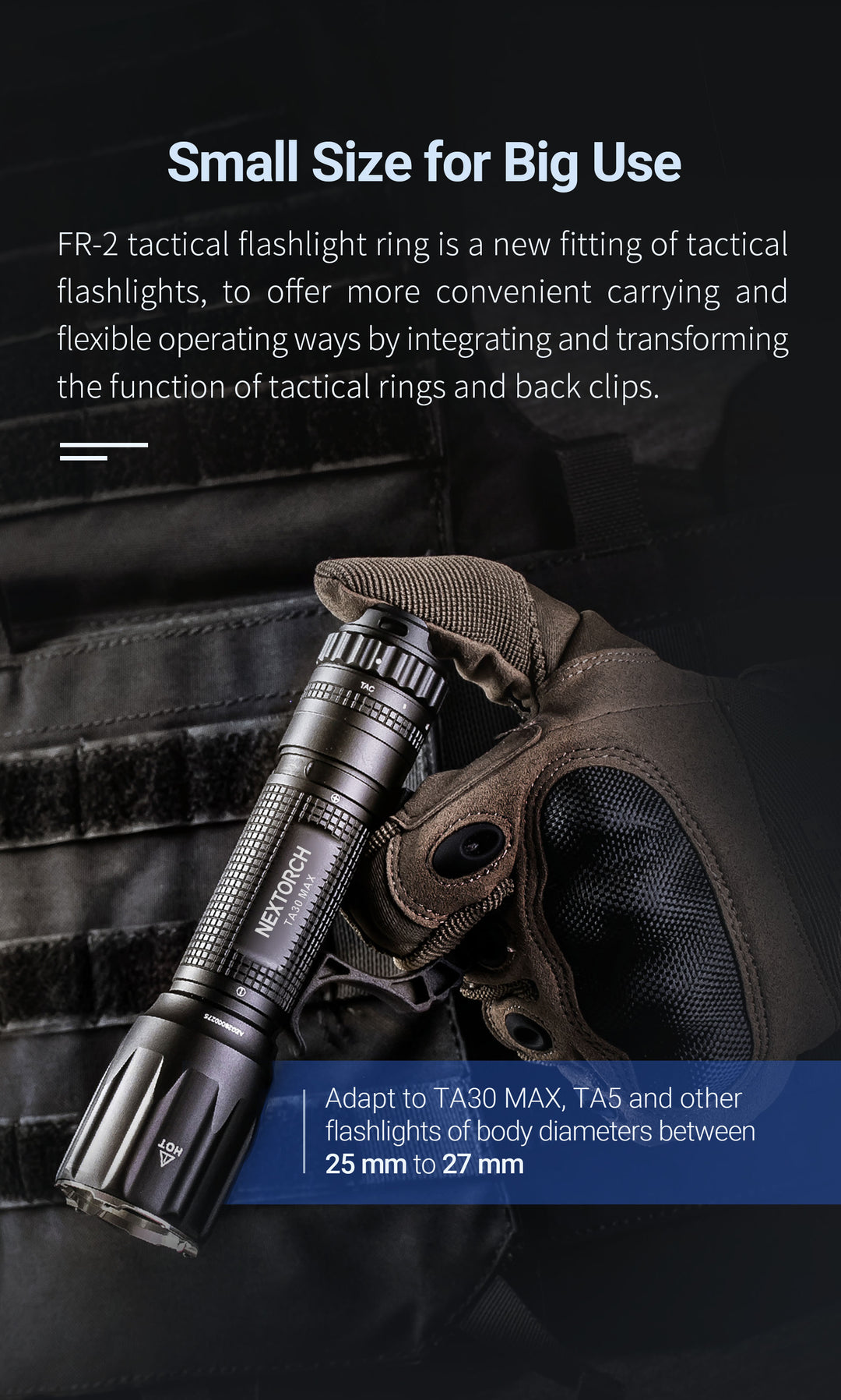 NEXTORCH FR-2 Führungshilfe