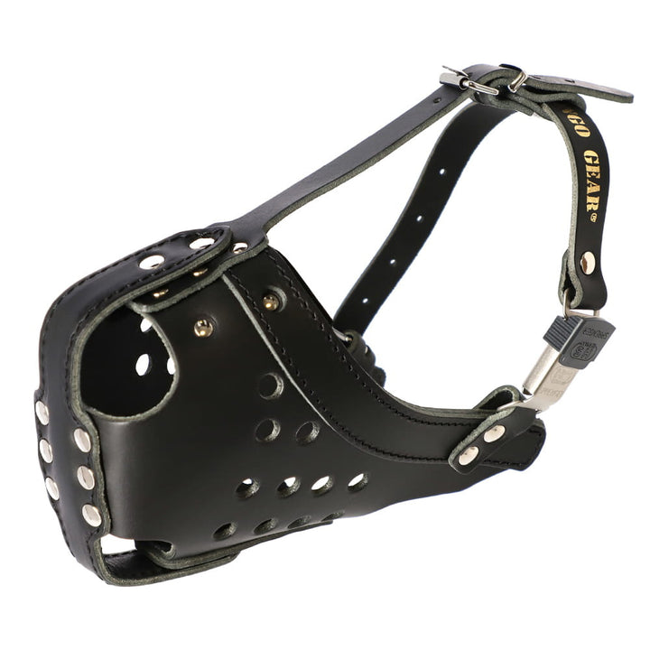 Maulkorb Leder für Einsatz und Training - Dingo Gear