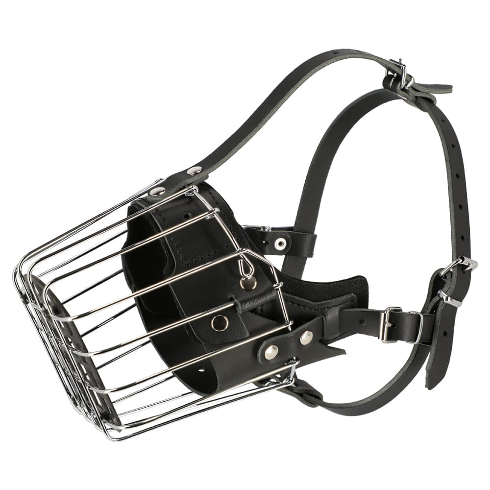 Maulkorb Metall Rottweiler