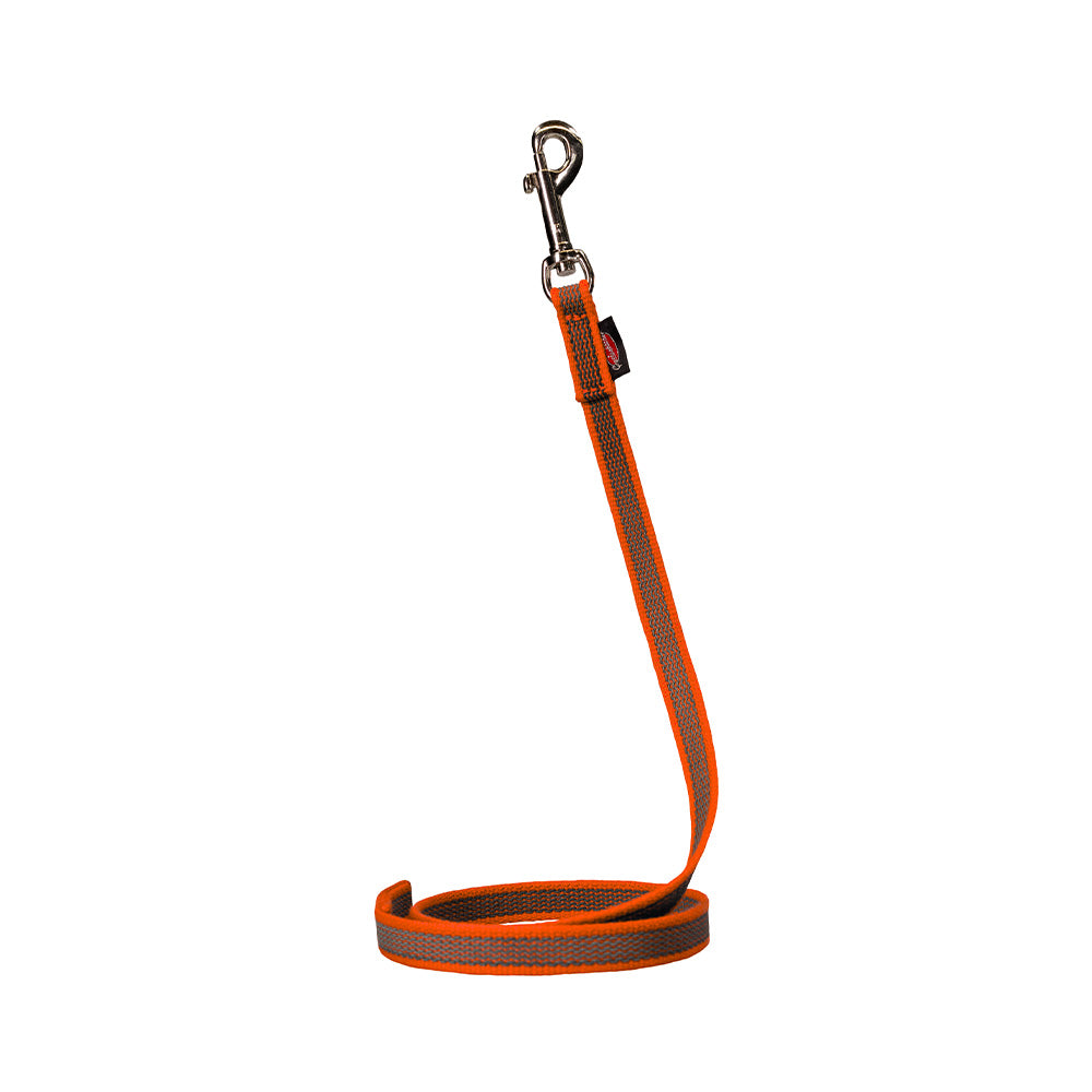 Hundeleine Schleppleine ABS-Softflex orange