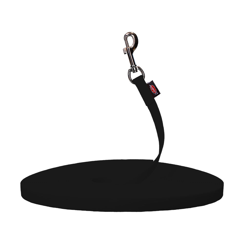 Schleppleine BIOTHANE® schwarz
