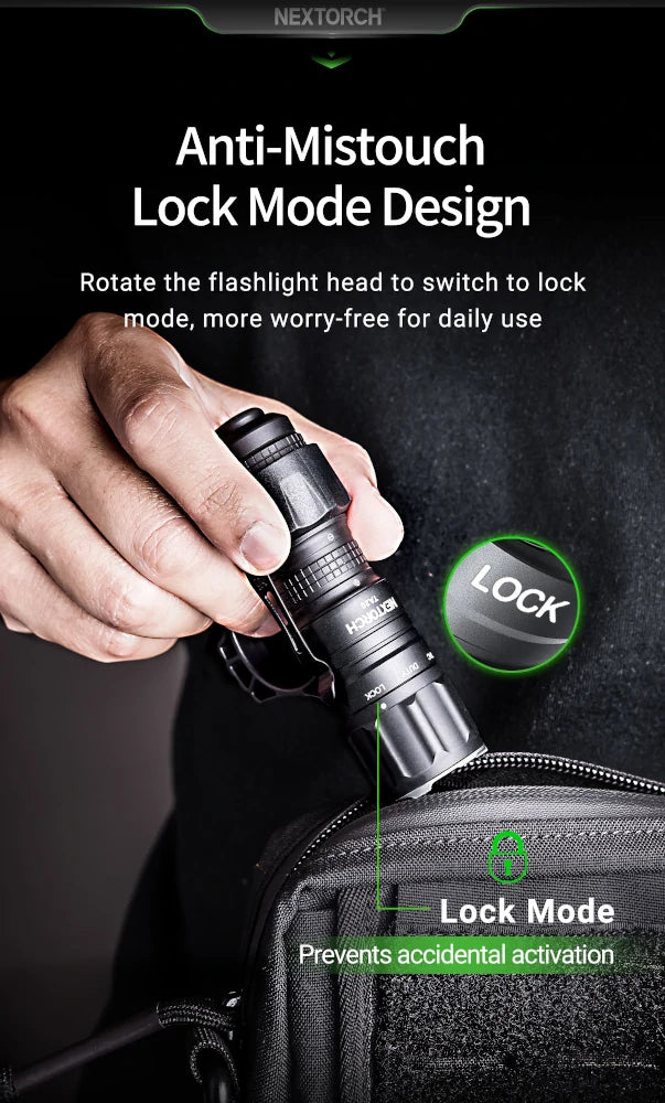 NEXTORCH TA20 SET (1000lm) Taktische Taschenlampe