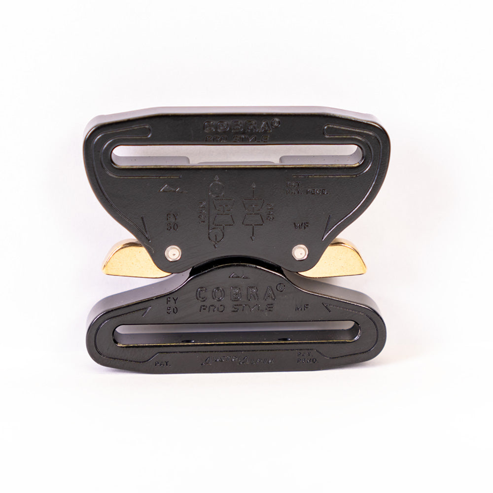 Fibbia in alluminio AustriAlpin COBRA® PRO STYLE - nero