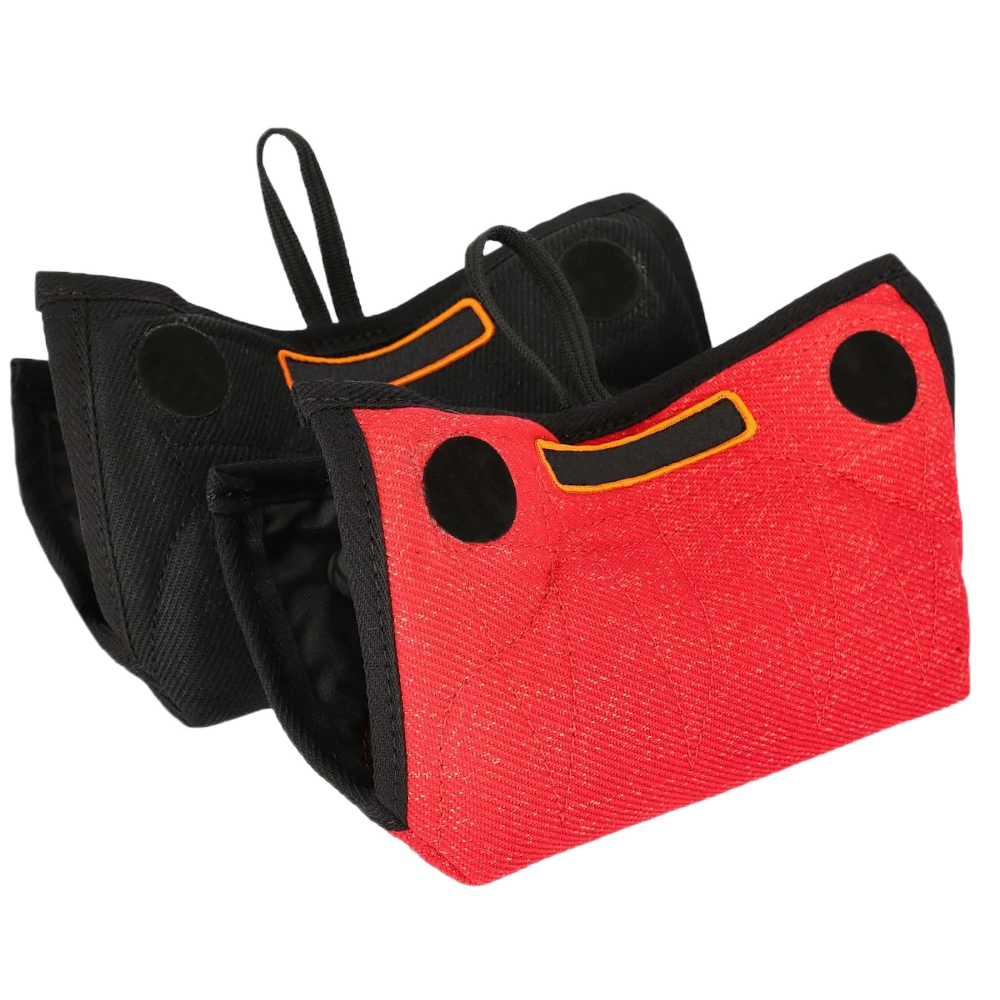 Cuscino da mordere con due maniglie per cuccioli