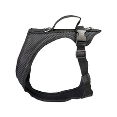 Dog harness Dog`s Fun Run Dog harness Hound / Poodle / Viszla / Setter, black with black edging.