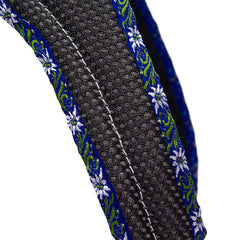 Harnais Grossenbacher Dog`s Fun Run Edelweiss bleu royal