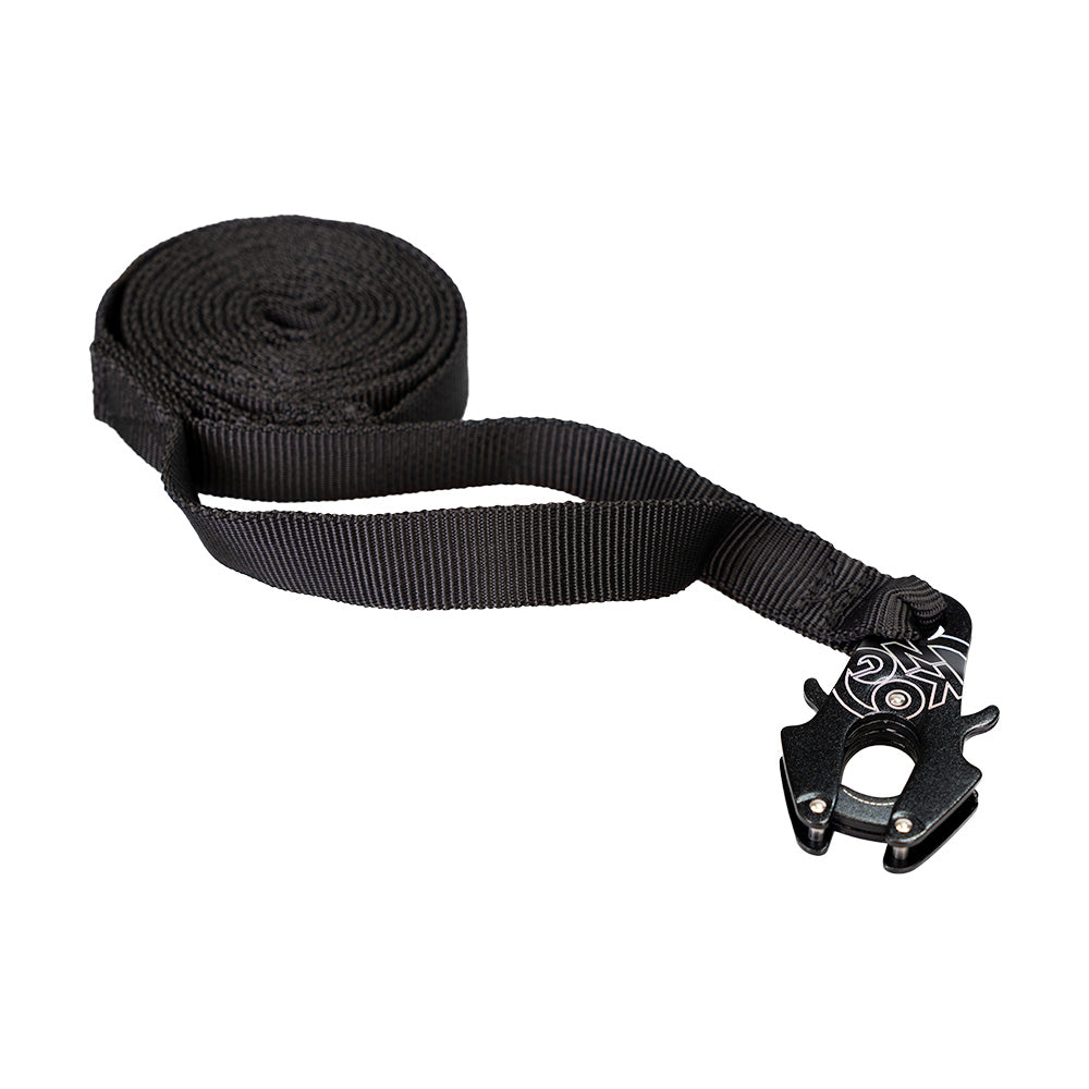 Guinzaglio di dispiegamento con moschettone KONG FROG - 300 cm