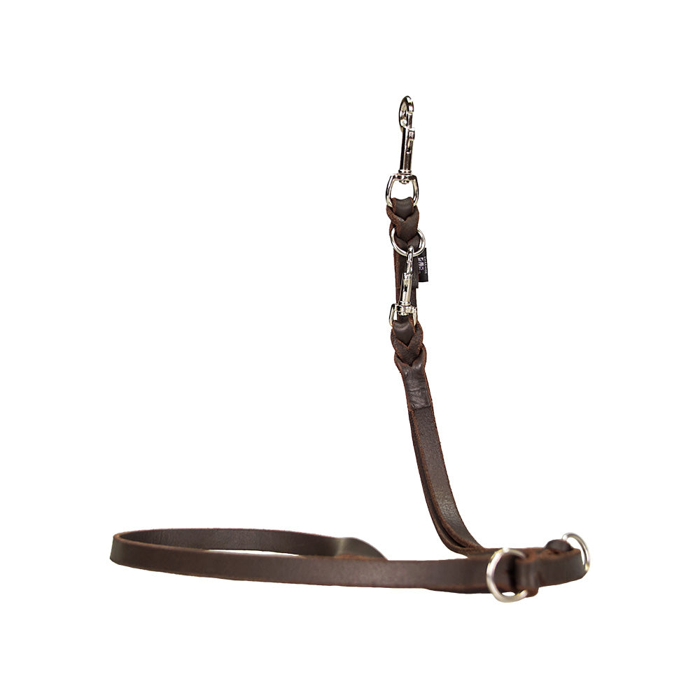 Guinzaglio in pelle ingrassata