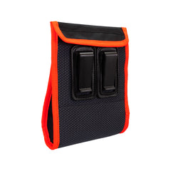 Clip da cintura per borsa, con chiusura magnetica, grigio