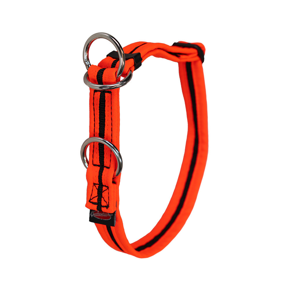 Collar edged with martingale