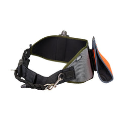 Der Jogginggurt Tourer zum Joggen, Wandern & Canicross mit deinem Hund. Mit Fidlock® Trinkflasche & Snacktasche.
Setenansicht