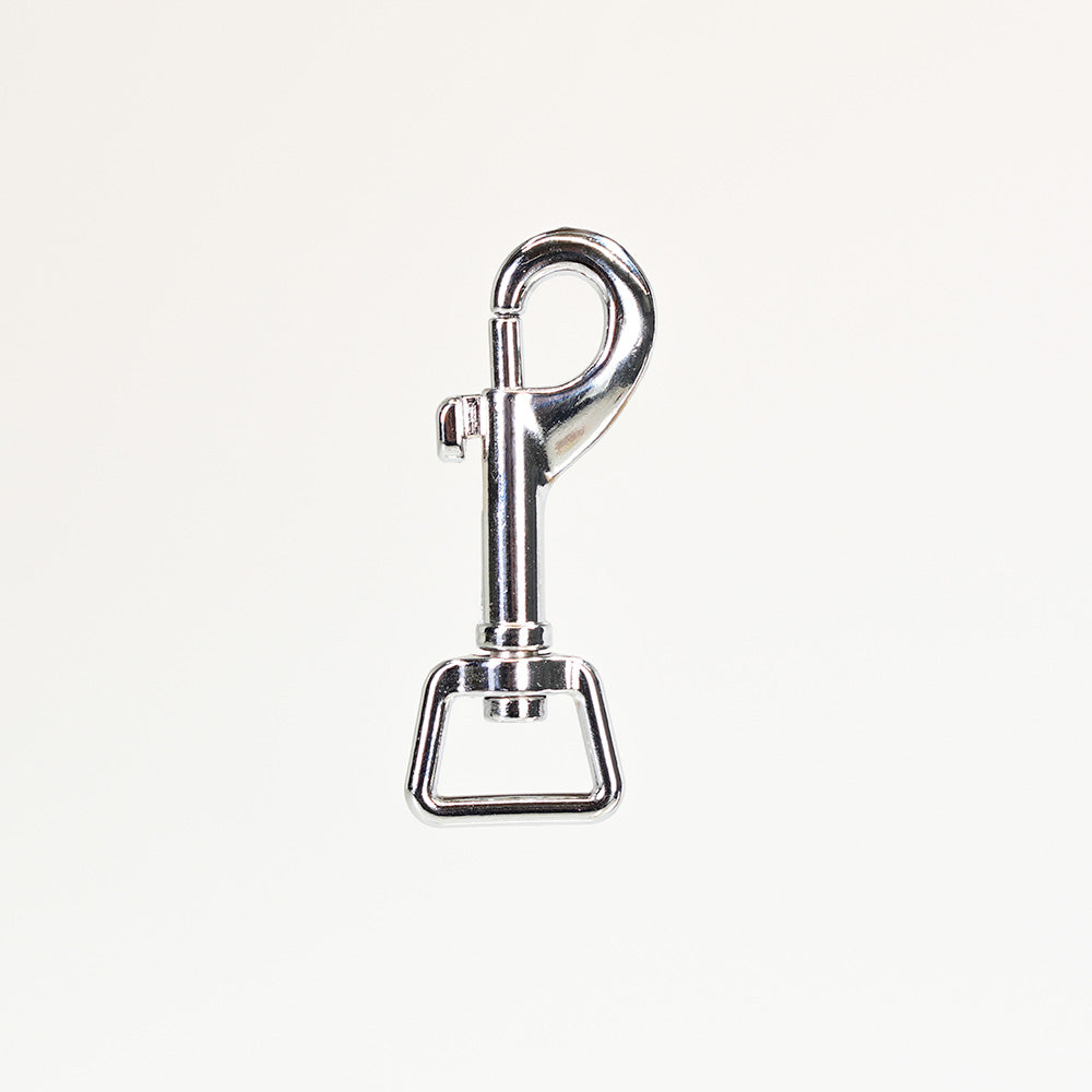 Karabinerhaken 67/20 mm mit gerader drehbarer Öse
