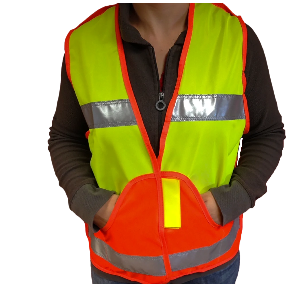 Gilet fluorescent Tamara avec poches