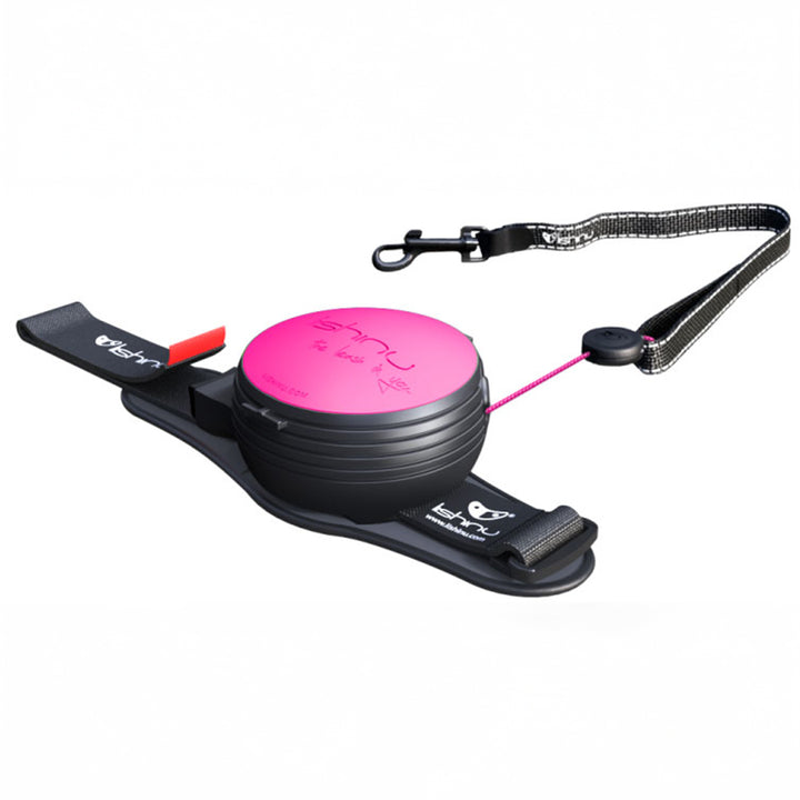 Lishinu 3 - intelligente Hundeleine-Rolleine leuchtpink