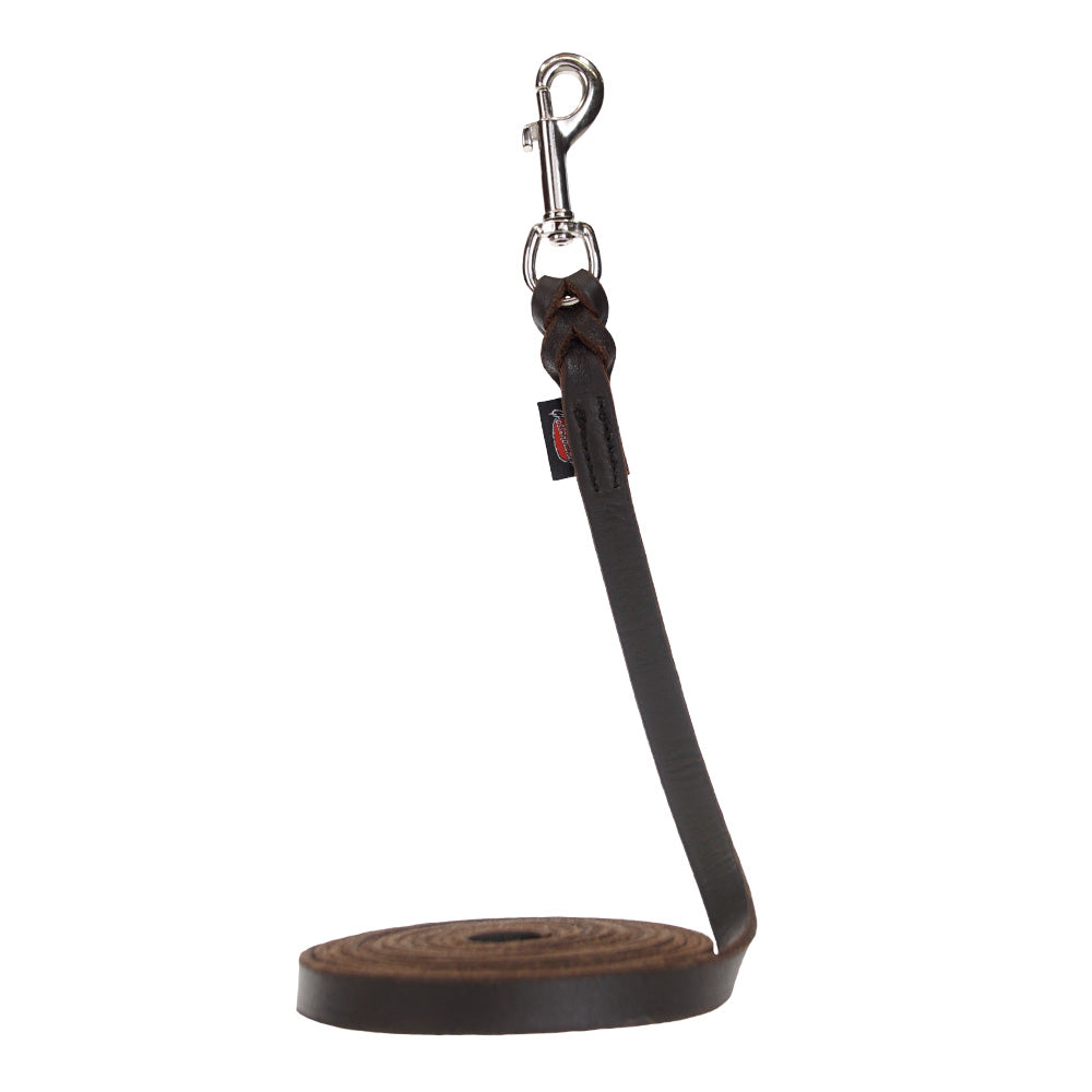 Schleppleine Fettleder