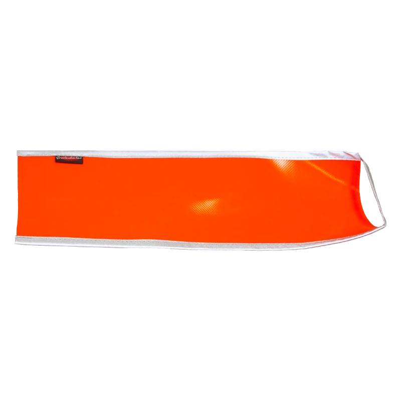 Reflective snow pole cover