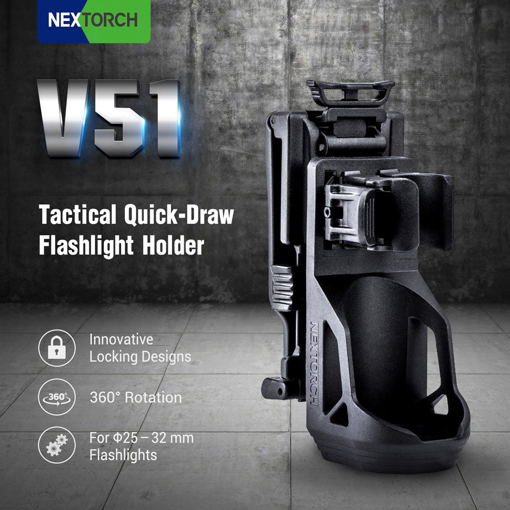 NEXTORCH V51 Taktisches Taschenlampen Holster