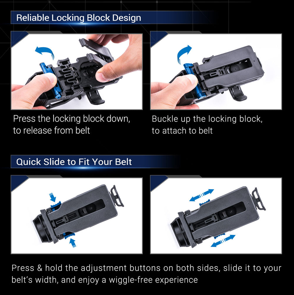 NEXTORCH V51 Taktisches Taschenlampen Holster