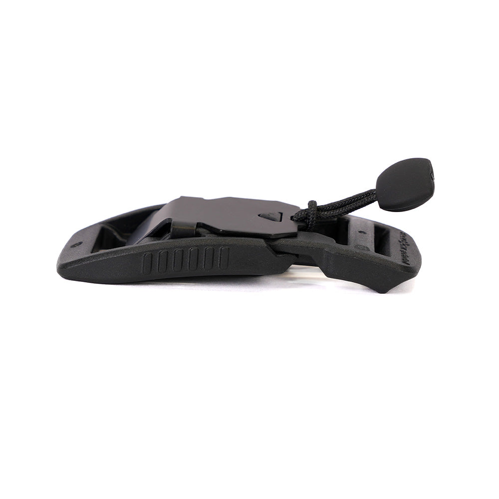 FIDLOCK® V-BUCKLE with pull tab - black