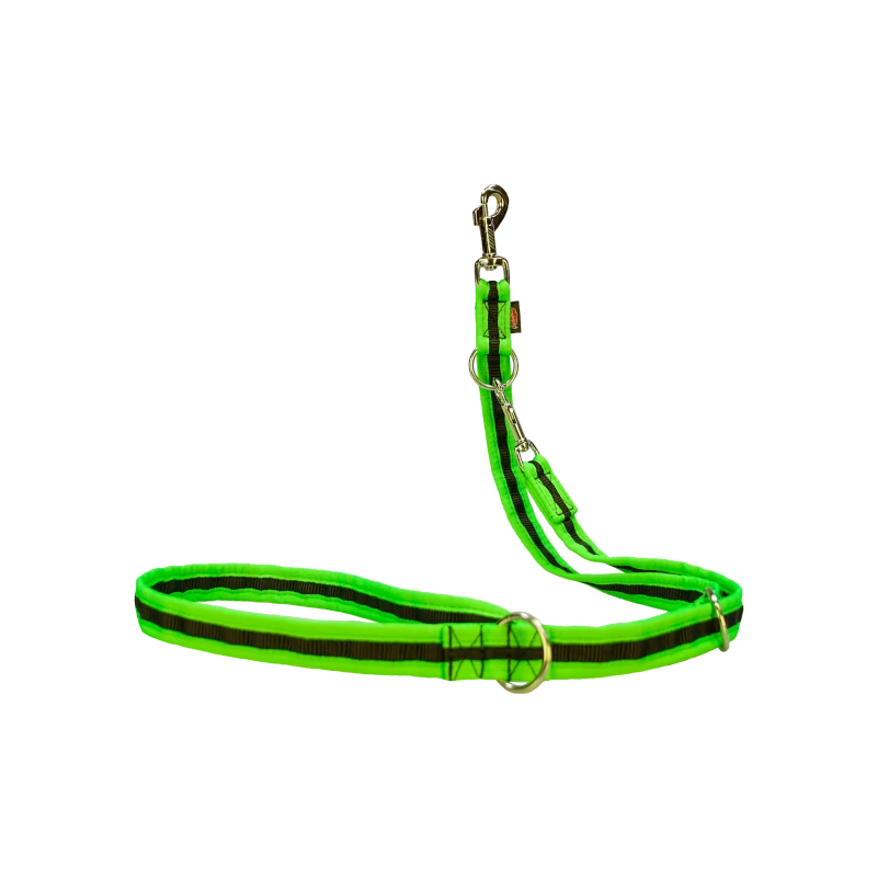 Edged Dog Leash, 3-way Adjustable