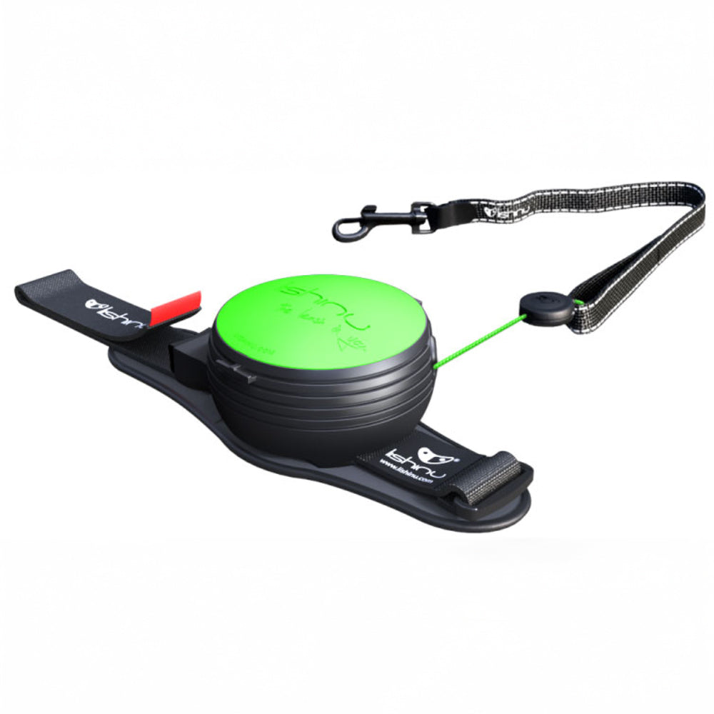 Lishinu 3 - intelligent dog leash reel bright green