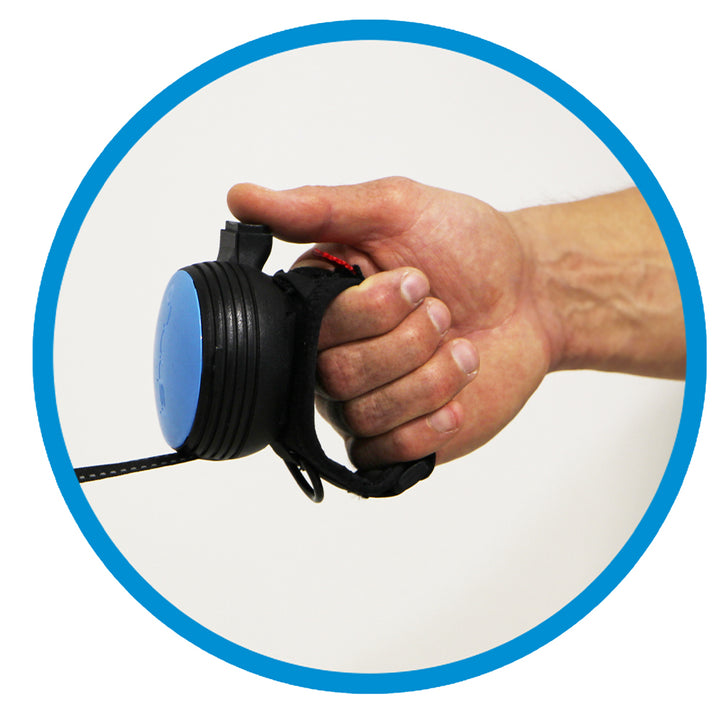 Lishinu 3 - intelligent dog leash reel blue