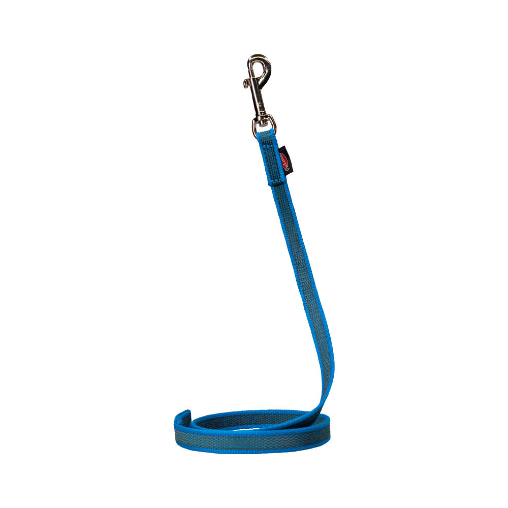 Dog lead drag lead ABS-Softflex turquoise