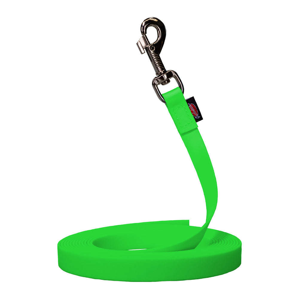 Towing line BIOTHANE® bright green