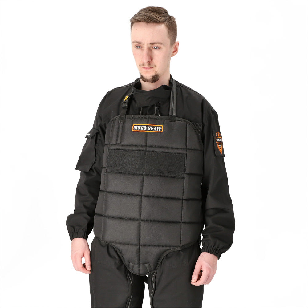 Zbroja protective apron for muzzle bump training