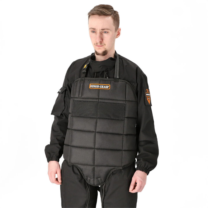 Zbroja protective apron for muzzle bump training