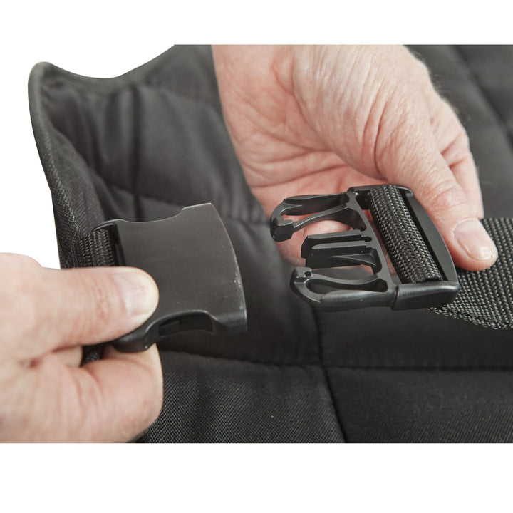 Zbroja protective apron for muzzle bump training