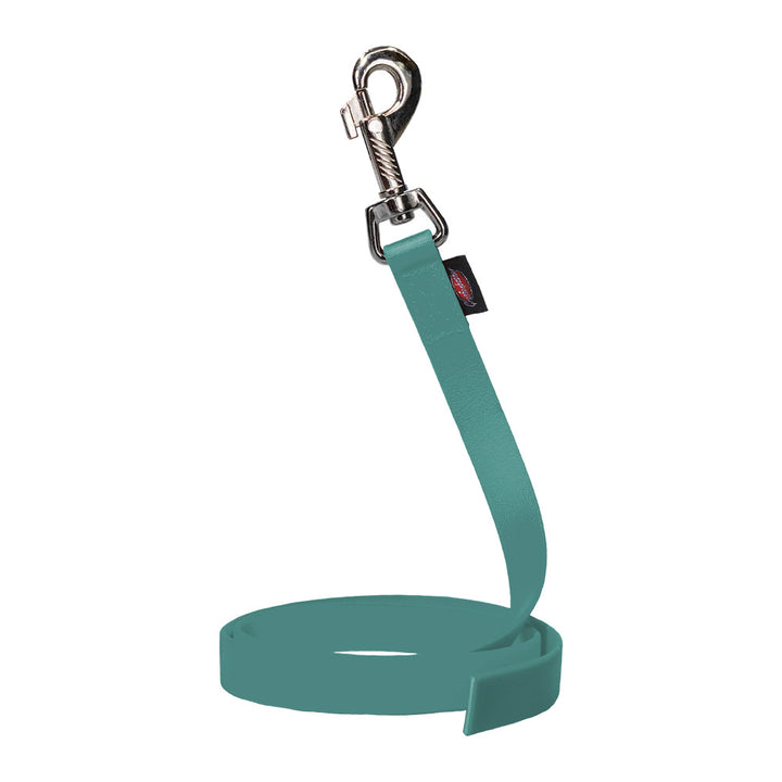 Laisse à pister BIOTHANE® turquoise