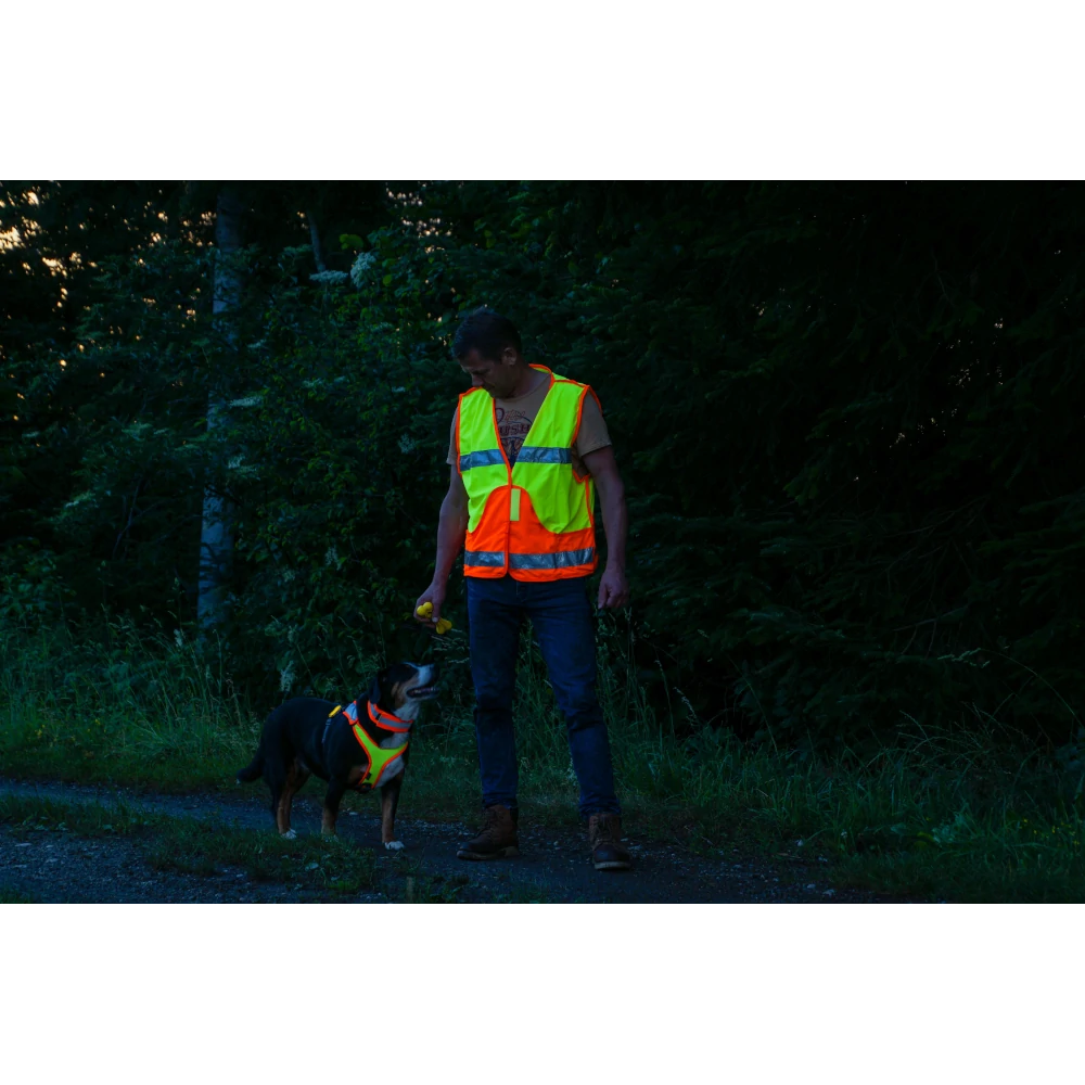 Gilet fluorescent Tamara avec poches