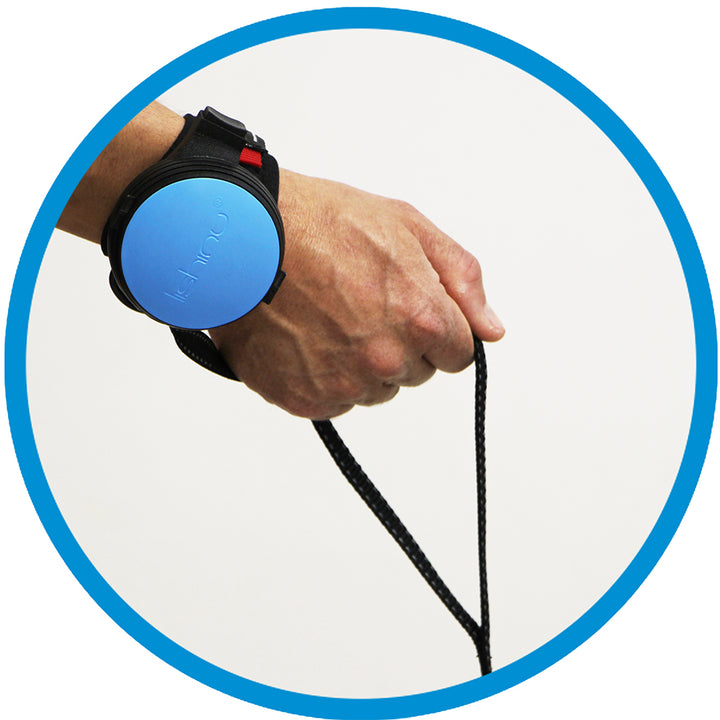 Lishinu 3 - laisse intelligente pour chien à enrouleur bleu