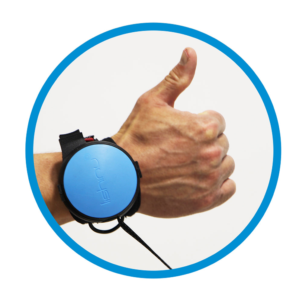 Lishinu 3 - laisse intelligente pour chien à enrouleur bleu