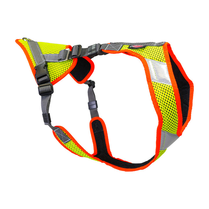 Mantrailing-harnais V avec réflecteur