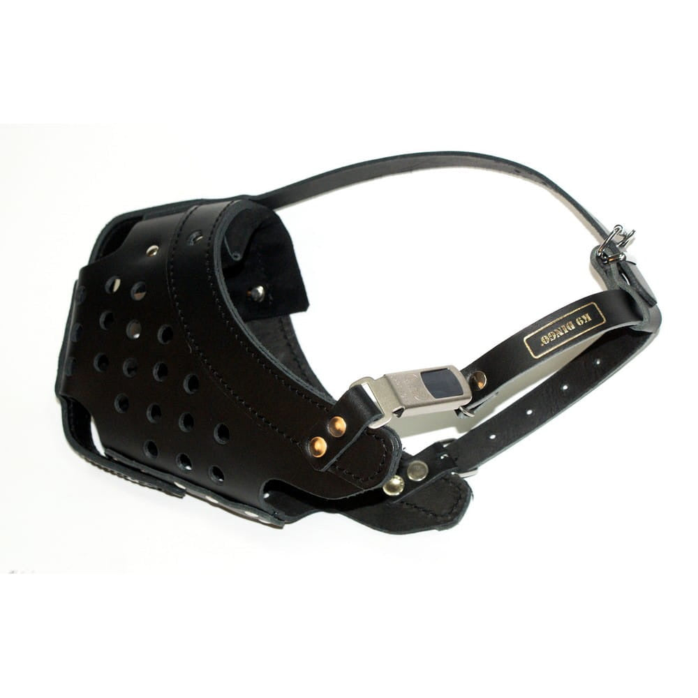 Muselière en cuir pour l'utilisation et l'entraînement - Dingo Gear
