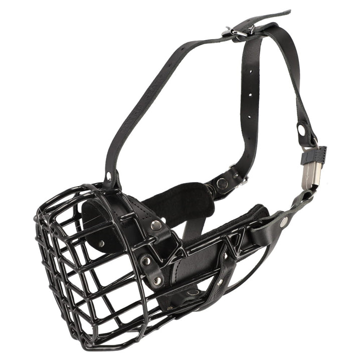Muselière en métal recouvert de caoutchouc Boxer - Dingo Gear