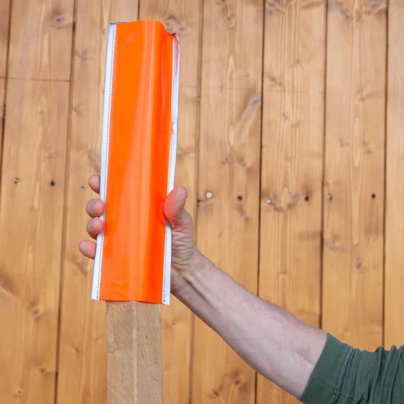 Housse réfléchissante pour perche à neige