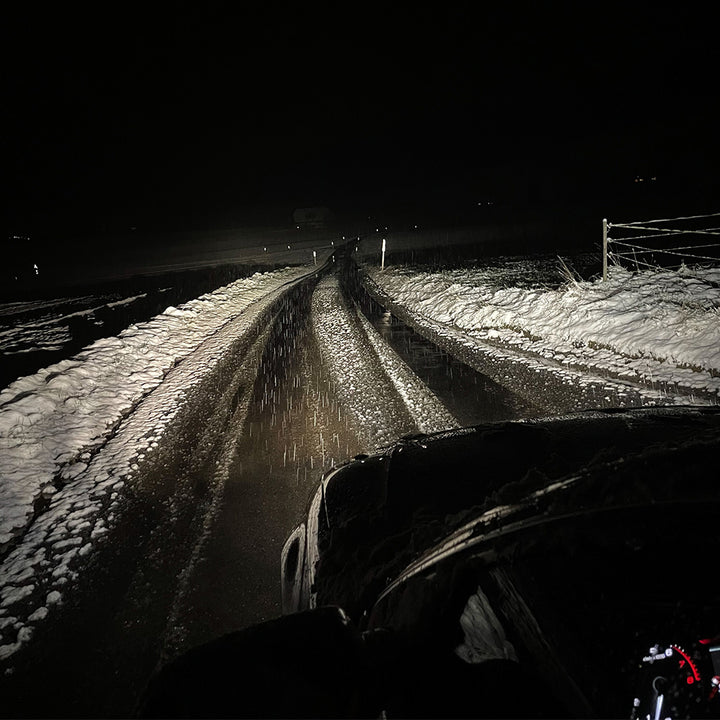 Housse réfléchissante pour perche à neige