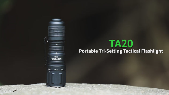 NEXTORCH TA20 SET (1000lm) Lampe de poche tactique