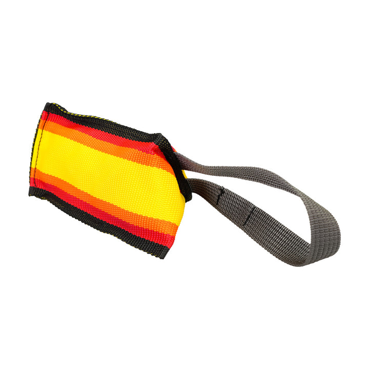 Boudin per cani, galleggiante, ideale per l'addestramento al riporto. Vista laterale