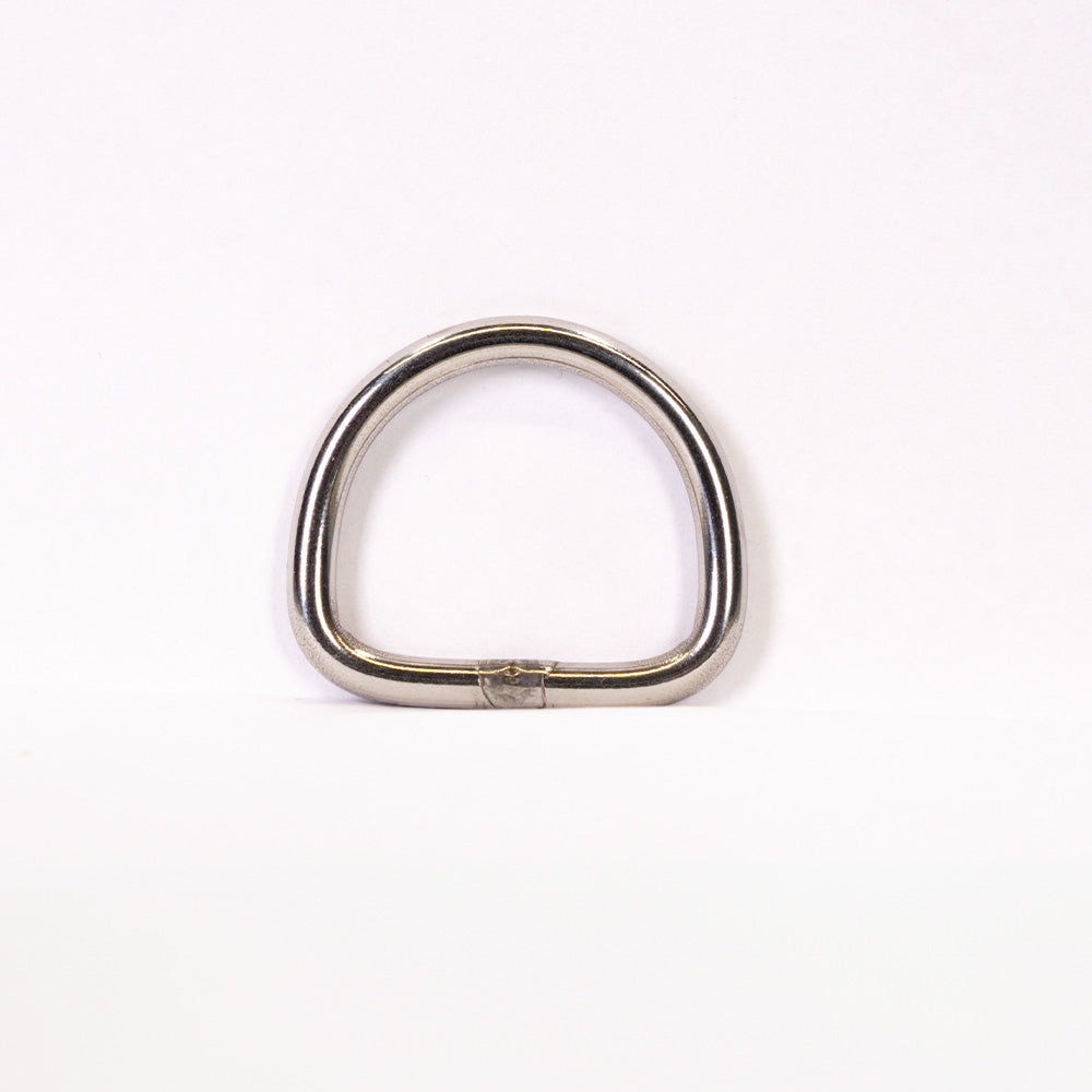 Anello a D - acciaio inox