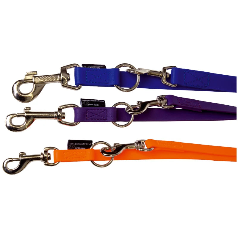 Guinzaglio BIOTHANE® , regolabile a 2 vie, 160 cm