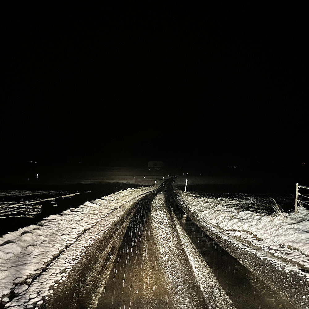 Copripalo da neve riflettente