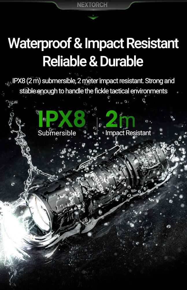 NEXTORCH TA20 SET (1000lm) Torcia tattica