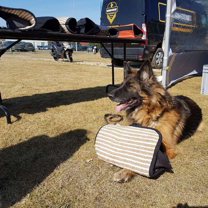 Braccio da allenamento VICTOR a durezza regolabile con copertura in iuta - Dingo Gear