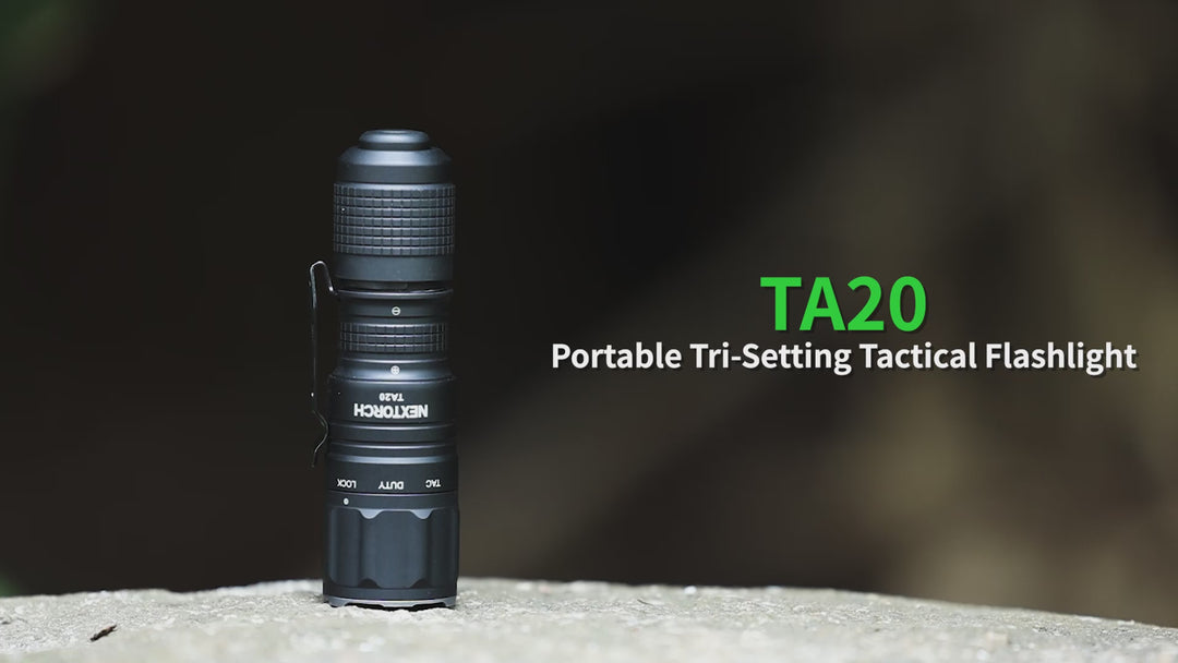 NEXTORCH TA20 SET (1000lm) Torcia tattica